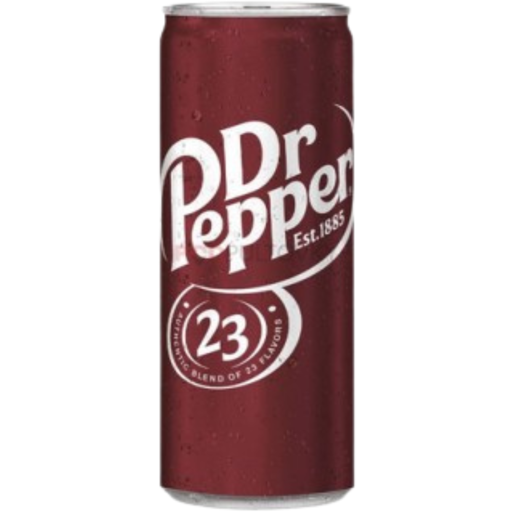 Dr Pepper Slim Can Original 24 x 330ml