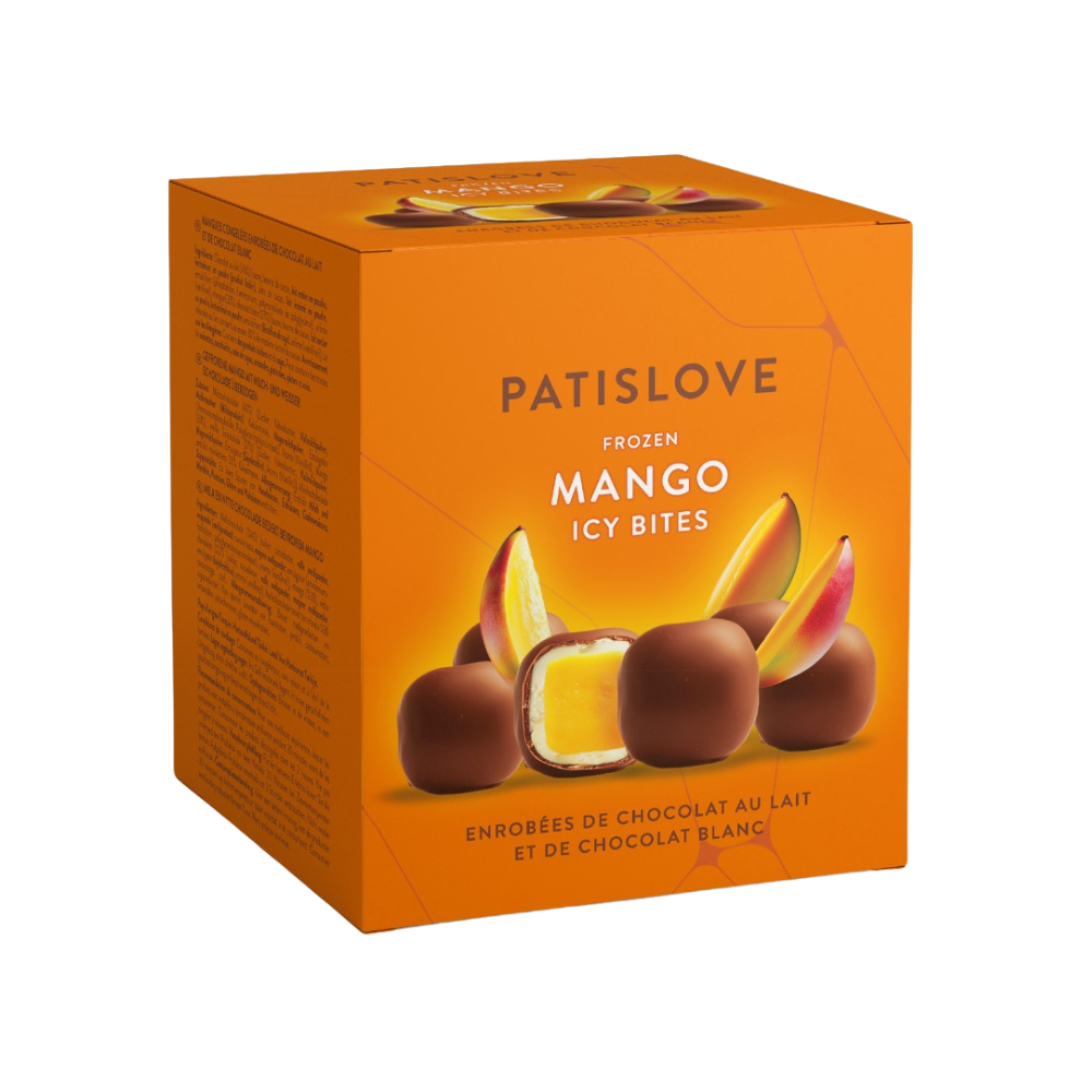 Patislove Frozen Milk & White Chocolate Mango 12 x 130g