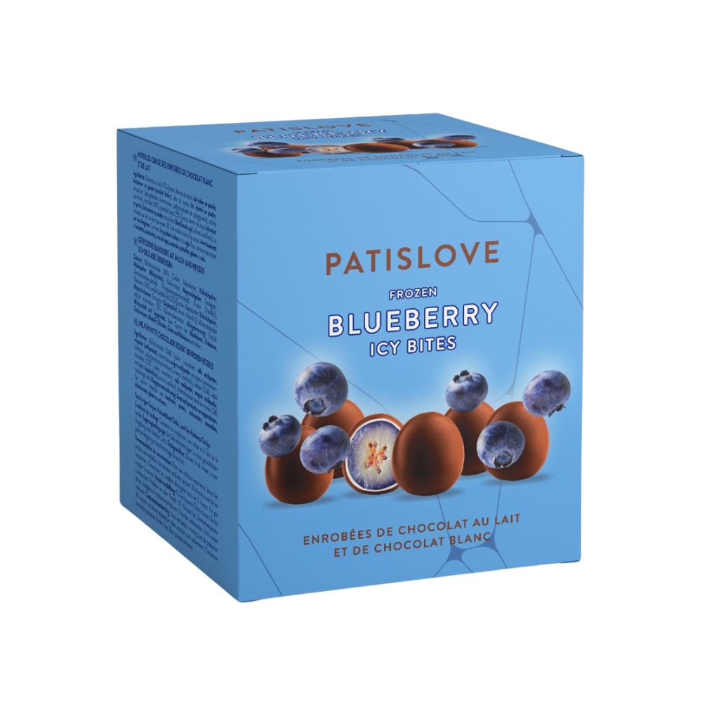 Patislove Frozen Milk & White Blueberry 12 x 130g