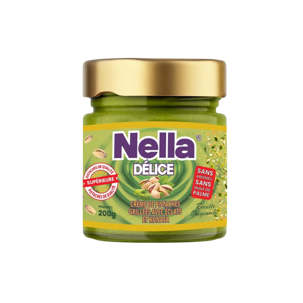 Nella Délice Roasted Pistachio Spread With Kadaif 12 x 200g