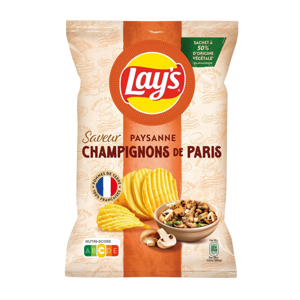 Lay's Paysanne Mushrooms from Paris 24 x 120g