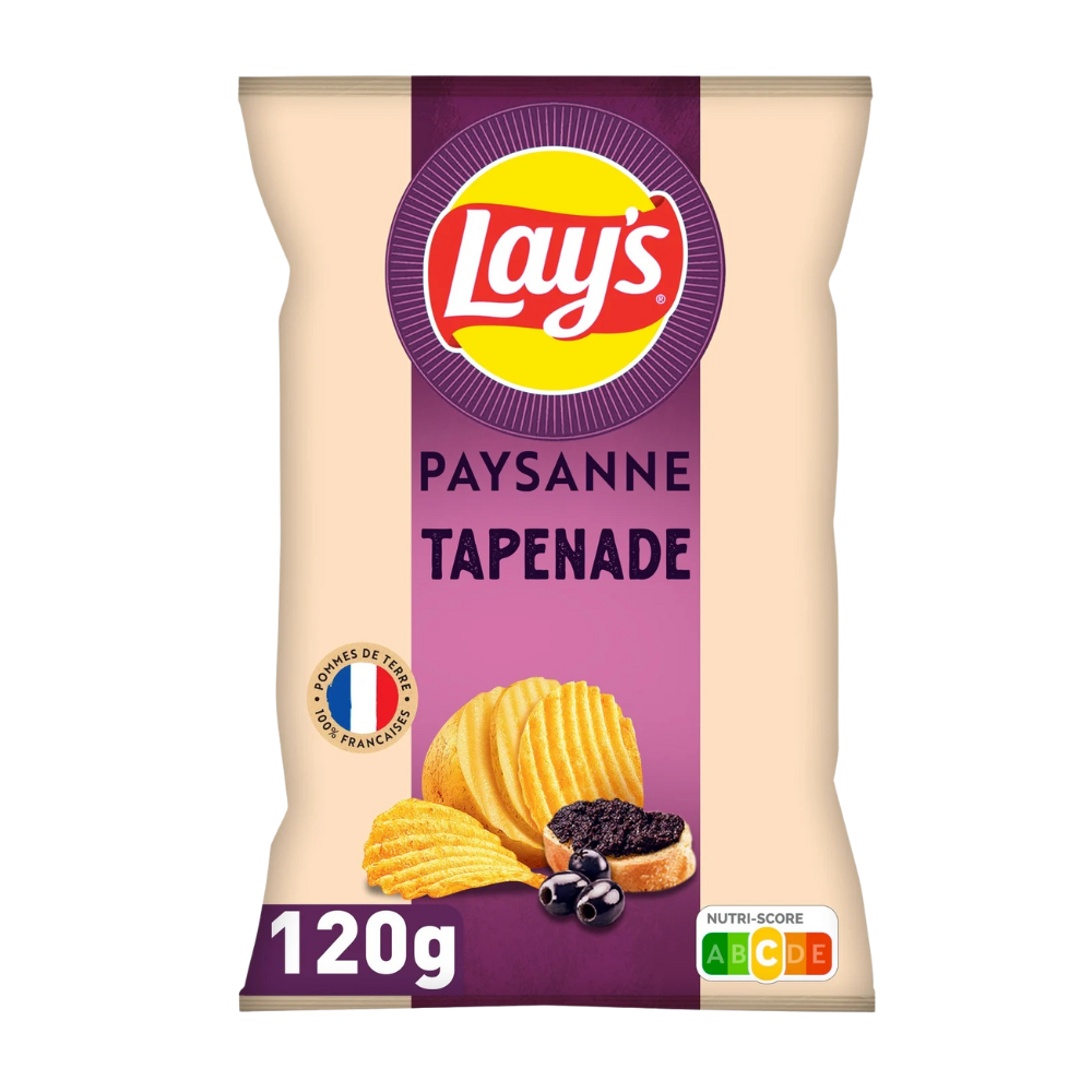 Lay's Paysanne Green Olive Tapenade 24 x 120g