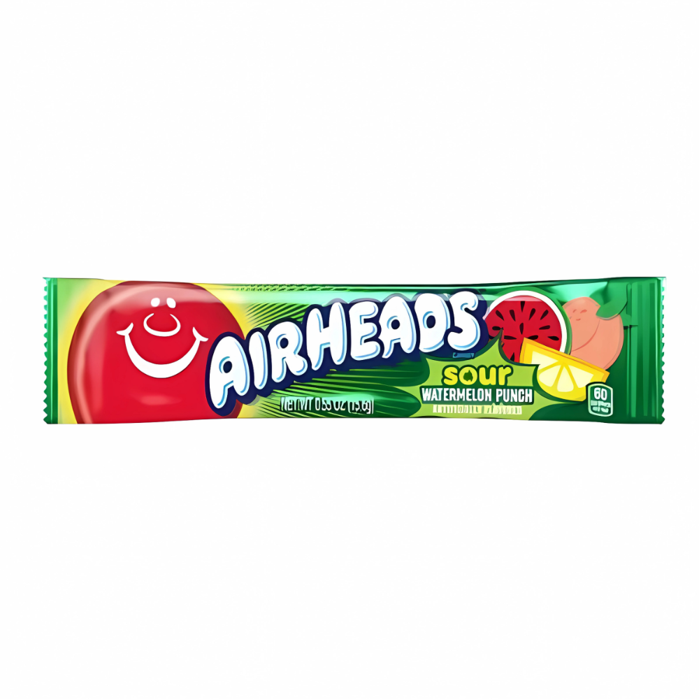 Air Heads Sour Watermelon 36 x 16g