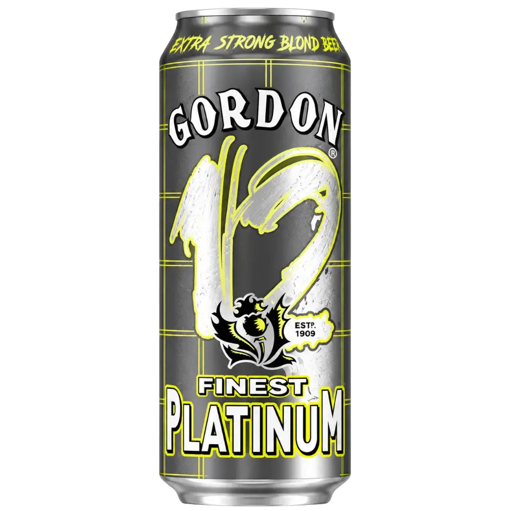 Gordon Finest Platinium 12% Alcohol 24 x 500ml