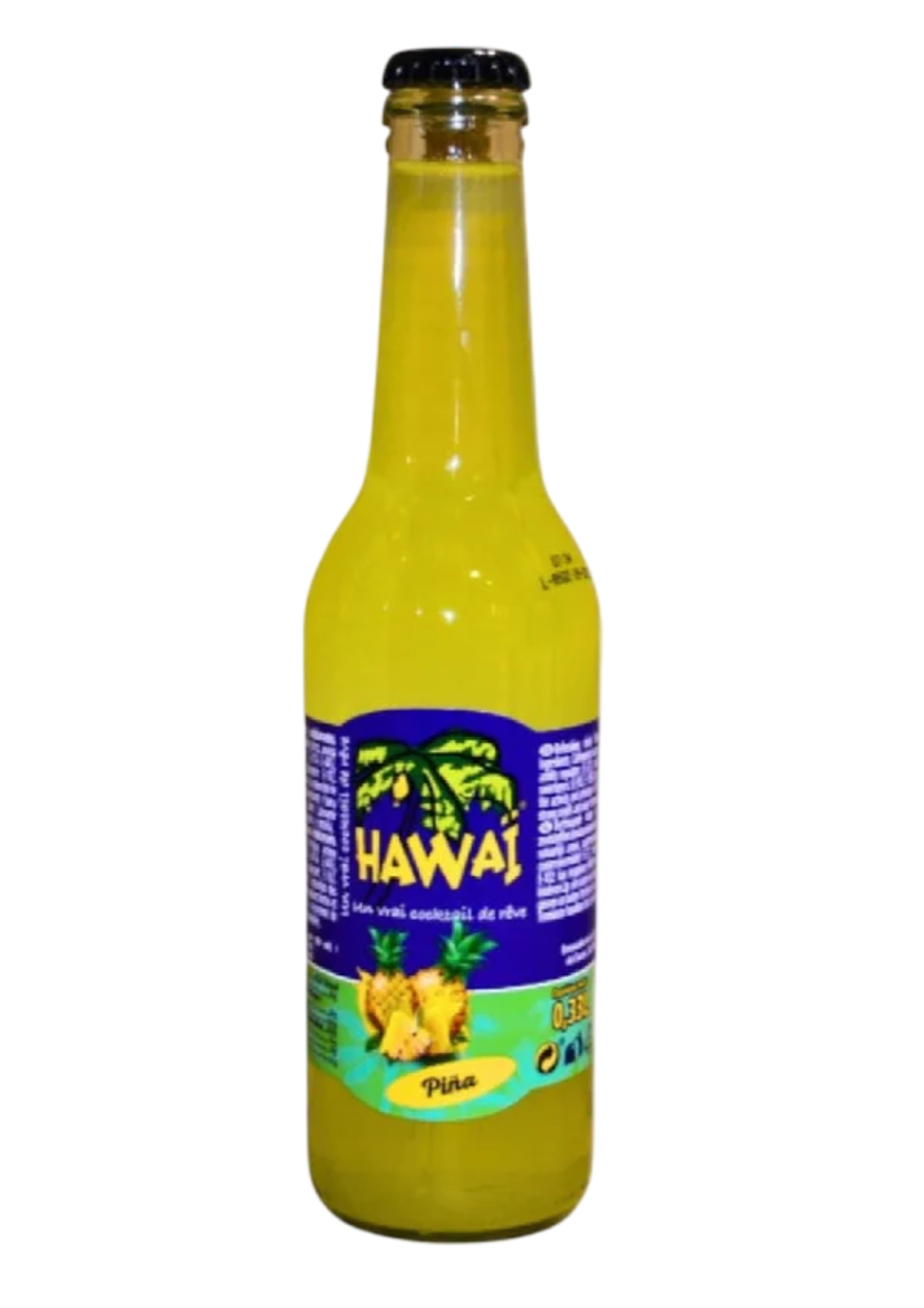 Hawaï Glass Bottle Pineapple 12 x 330ml