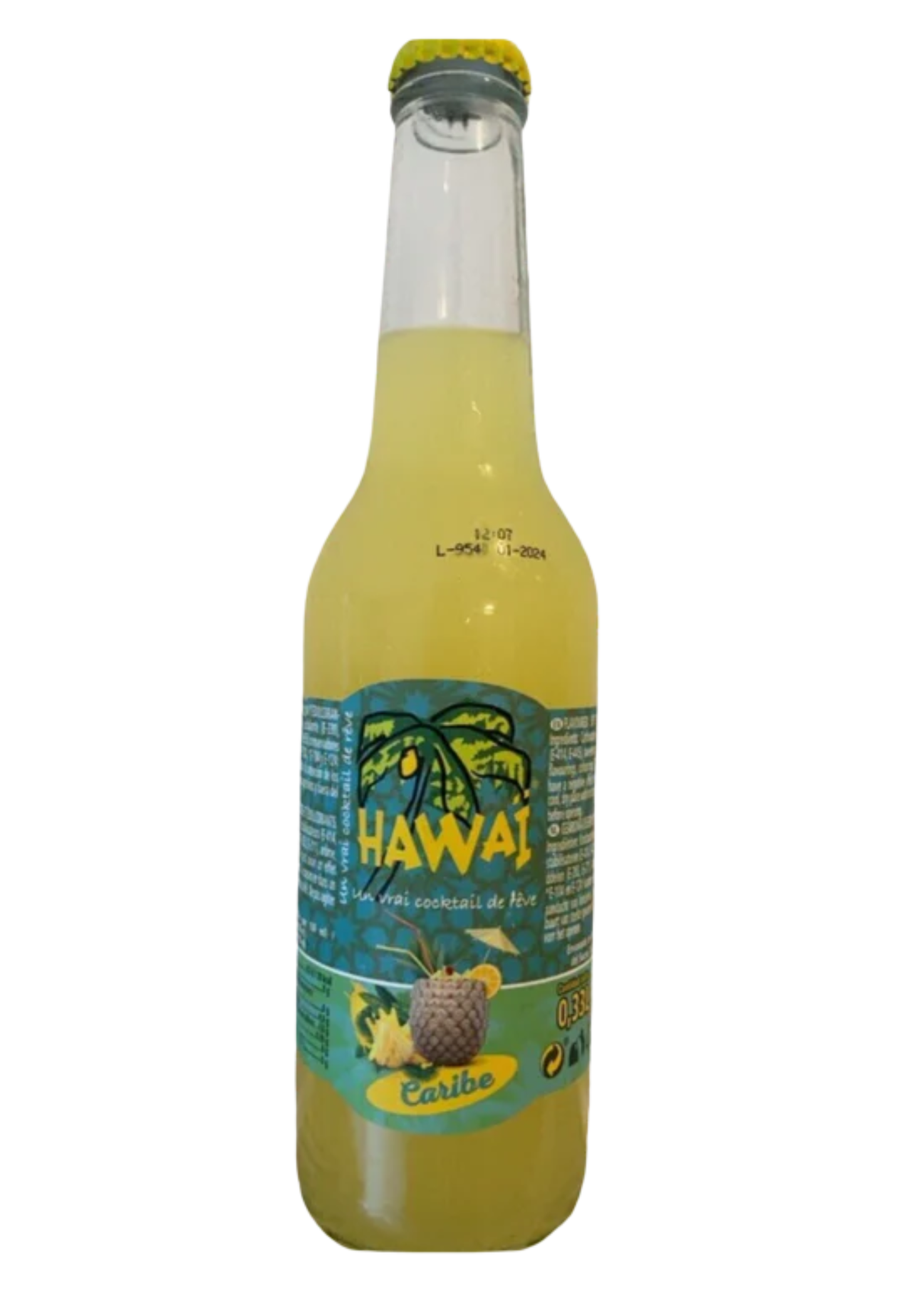 Hawaï Glass Bottle Caribbean 12 x 330ml