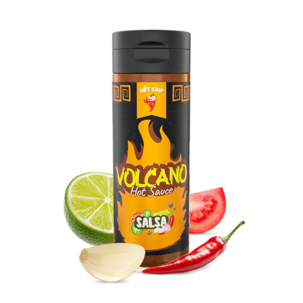 Hot Chip Volcano Salsa Hot Sauce 10 x 310g