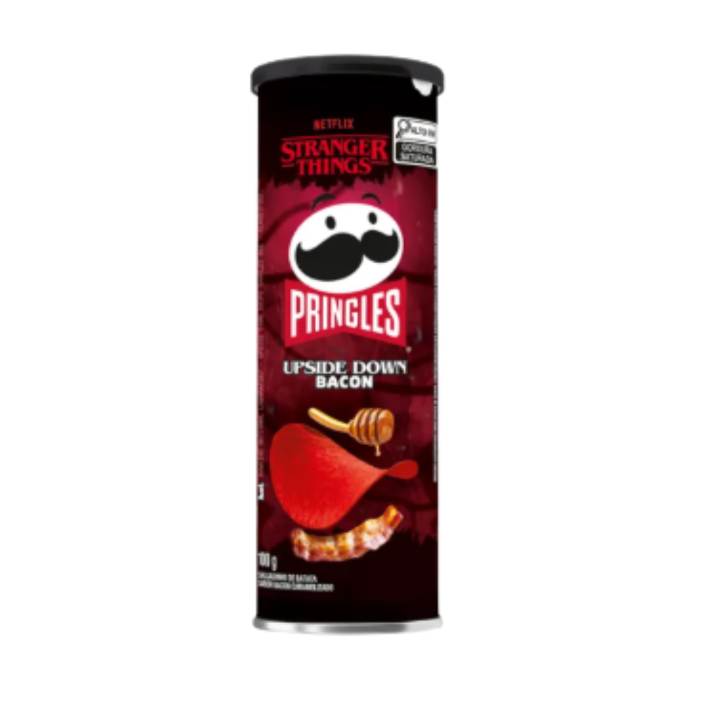 Pringles Netflix Stranger Things Upside Down Bacon 18 x 100g