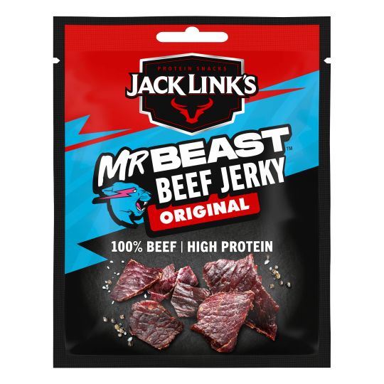Jack Link's ft Mr Beast Beef Jerky Original 12 x 40g