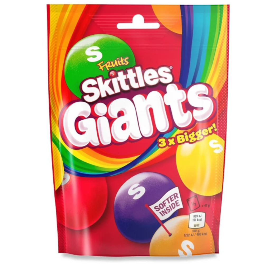 Skittles Giants Fruits 15 x 132g