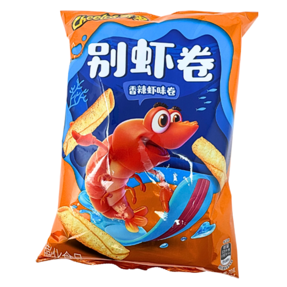 Cheetos Spicy Shrimp Flavored Rolls 22 x 70g