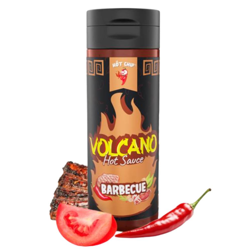 Hot Chip Volcano Hot Sauce Barbecue 10 x 310g