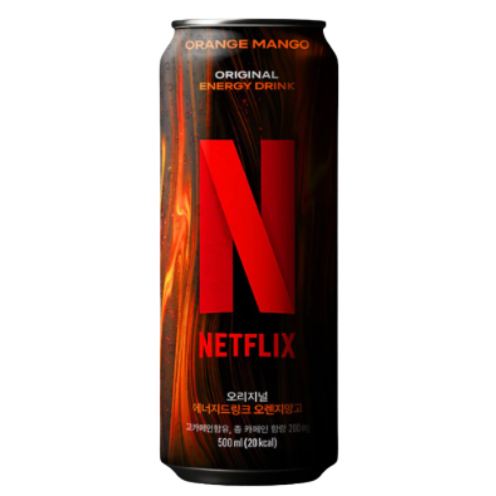 Netflix Original Energy Drink Orange Mango 24 x 500ml