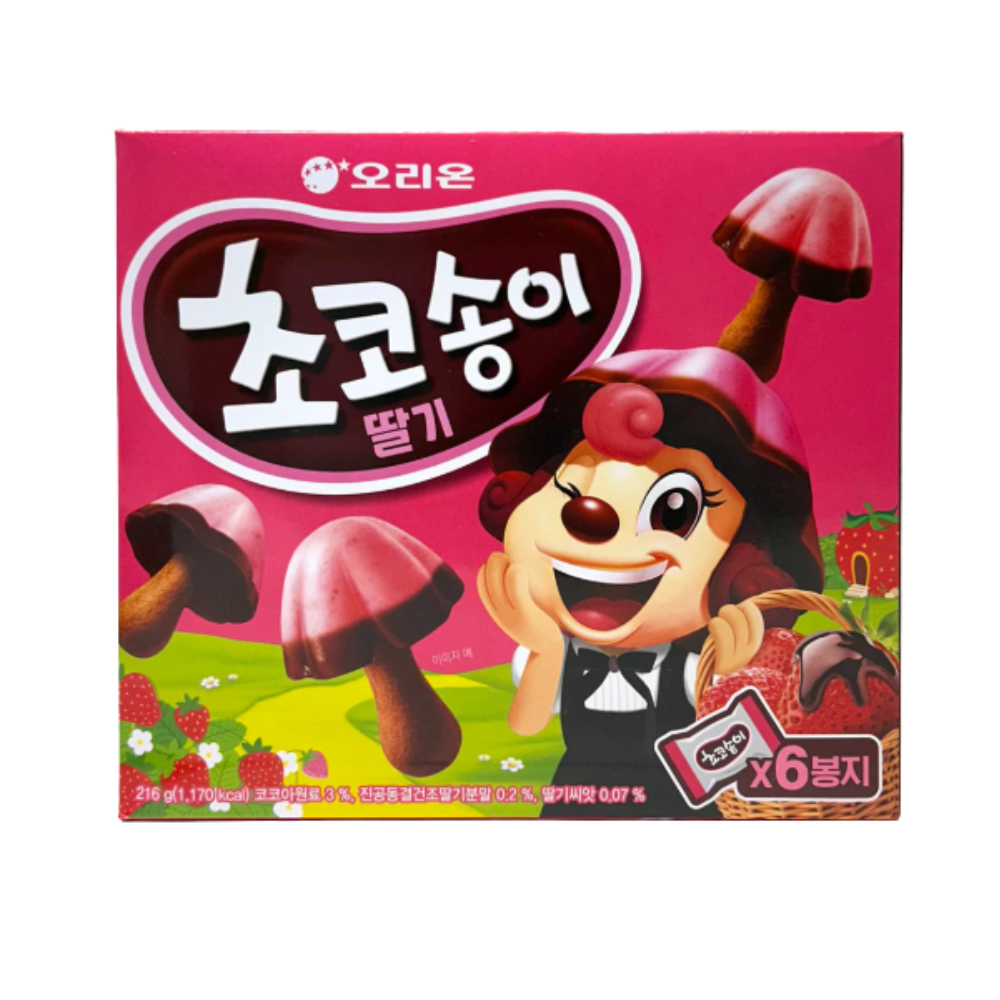 Orion Chocolate Mushroom Strawberry 28 x 45g DDM 2026-09