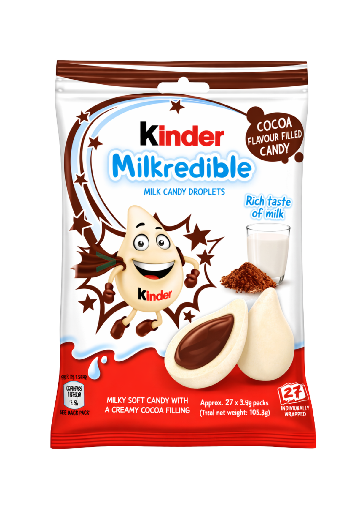 Kinder Milkredible Cocoa Flavor 12 x 47g