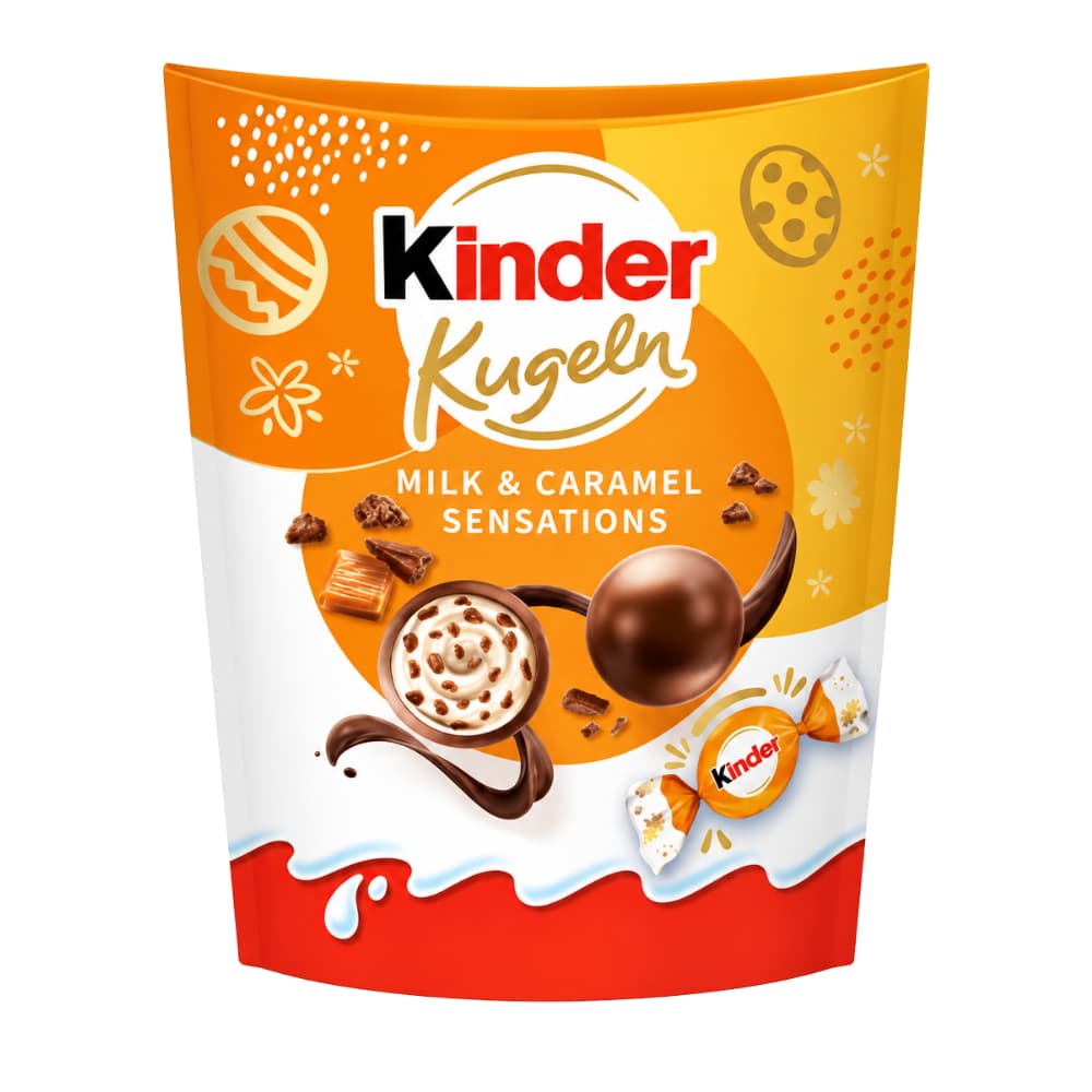Kinder Kugeln Milk & Caramel Sensation 17 x 90g