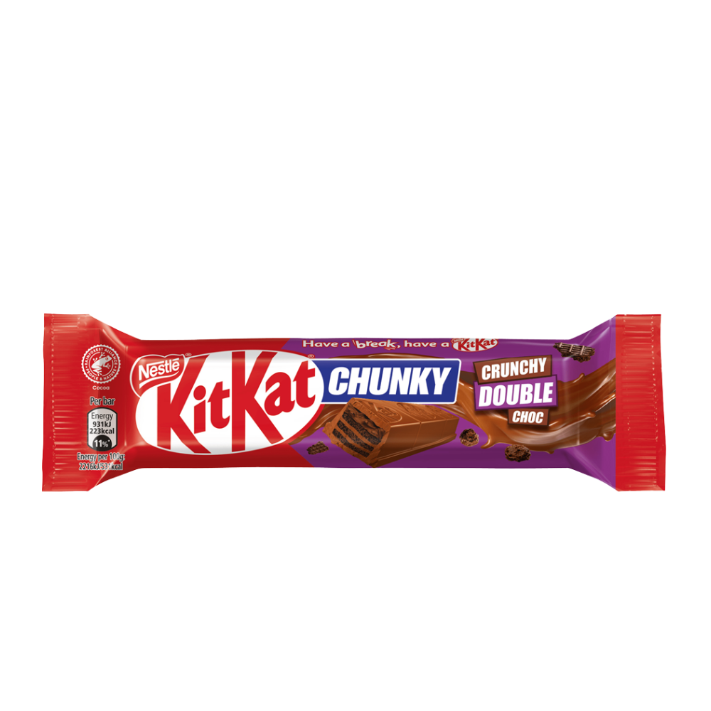 Kit Kat Chunky Double Chocolate 24 x 42g