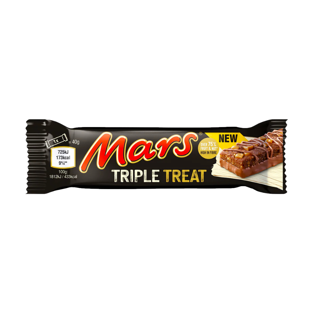 Mars Bar Triple Treat Fruit Nut & Chocolate 18 x 40g