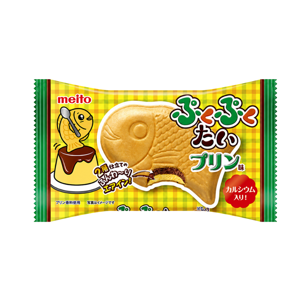 Meito Puku Puku Tai Chocolate Pudding 10 x 16.5g