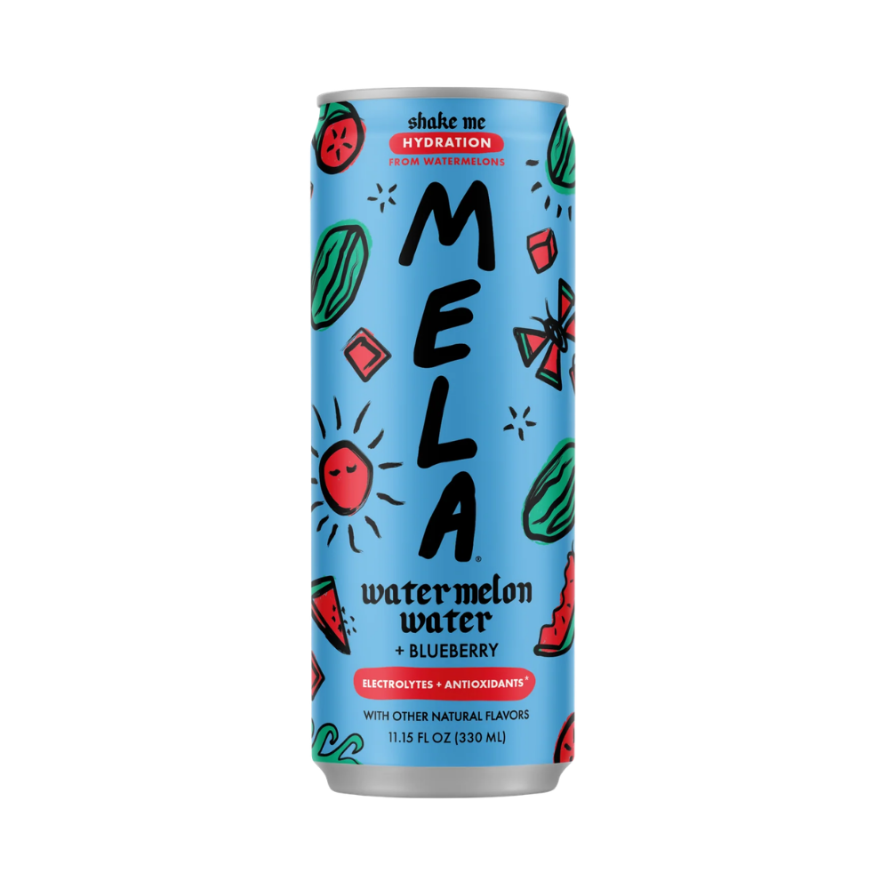 Mela Watermelon Water & Blueberry Juice 12 x 330ml