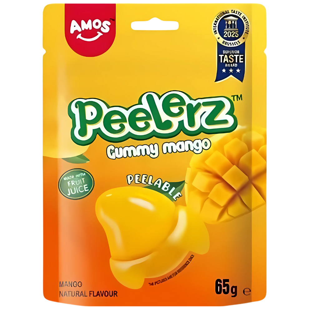 Amos Peelerz Gummy Mango 24 x 65g