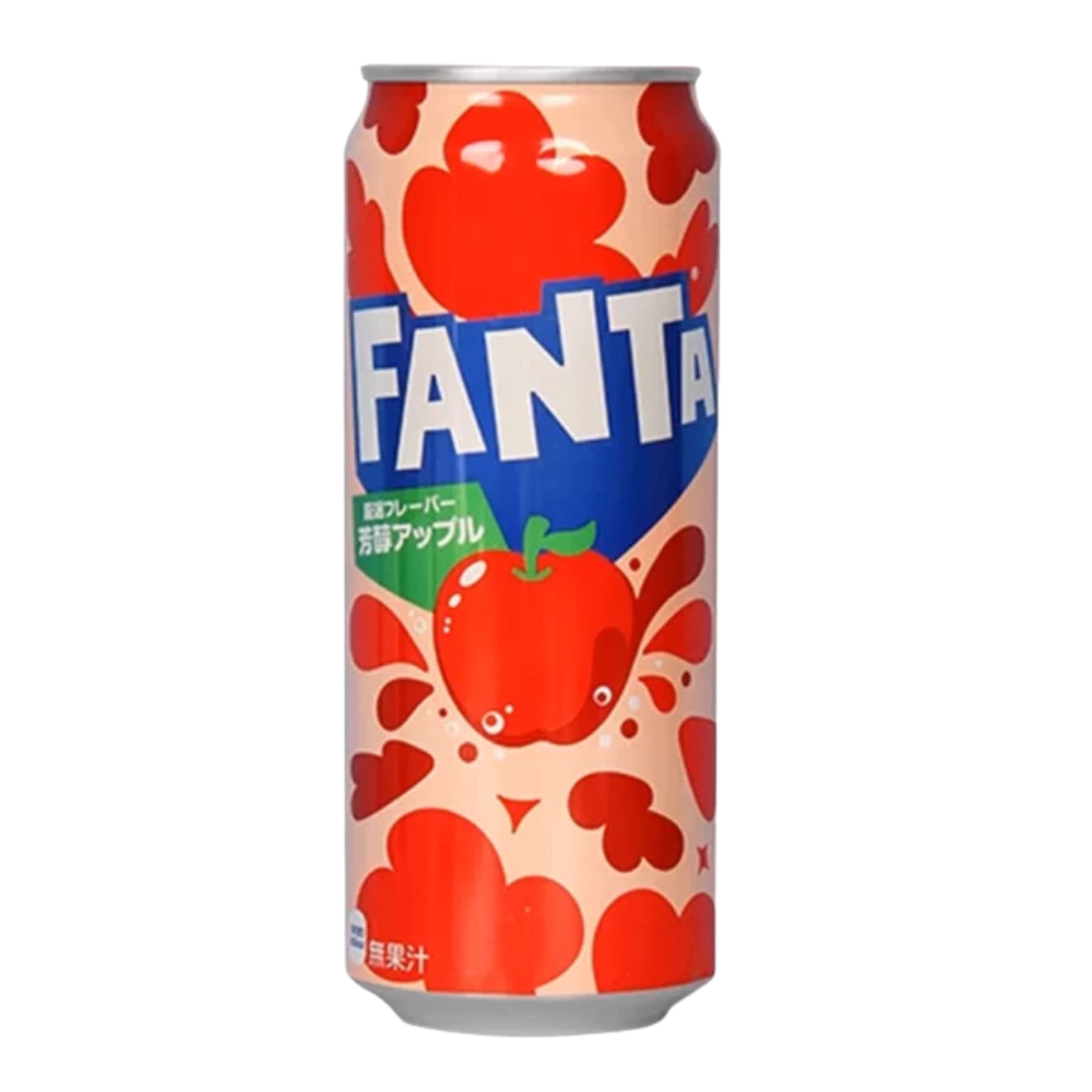 Fanta Rich Apple 24 x 500ml - AVEC ETIQUETTE
