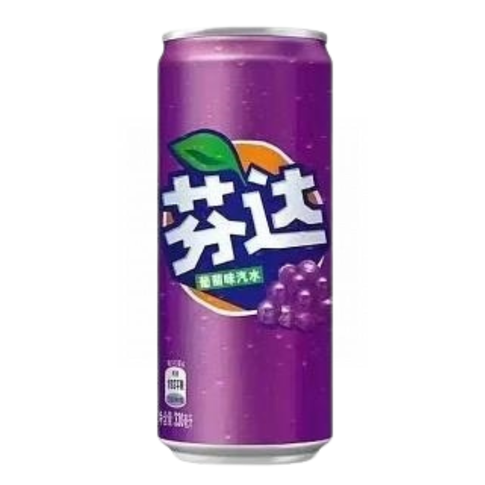 Fanta China Grape 12 x 330ml DDM 2026-08