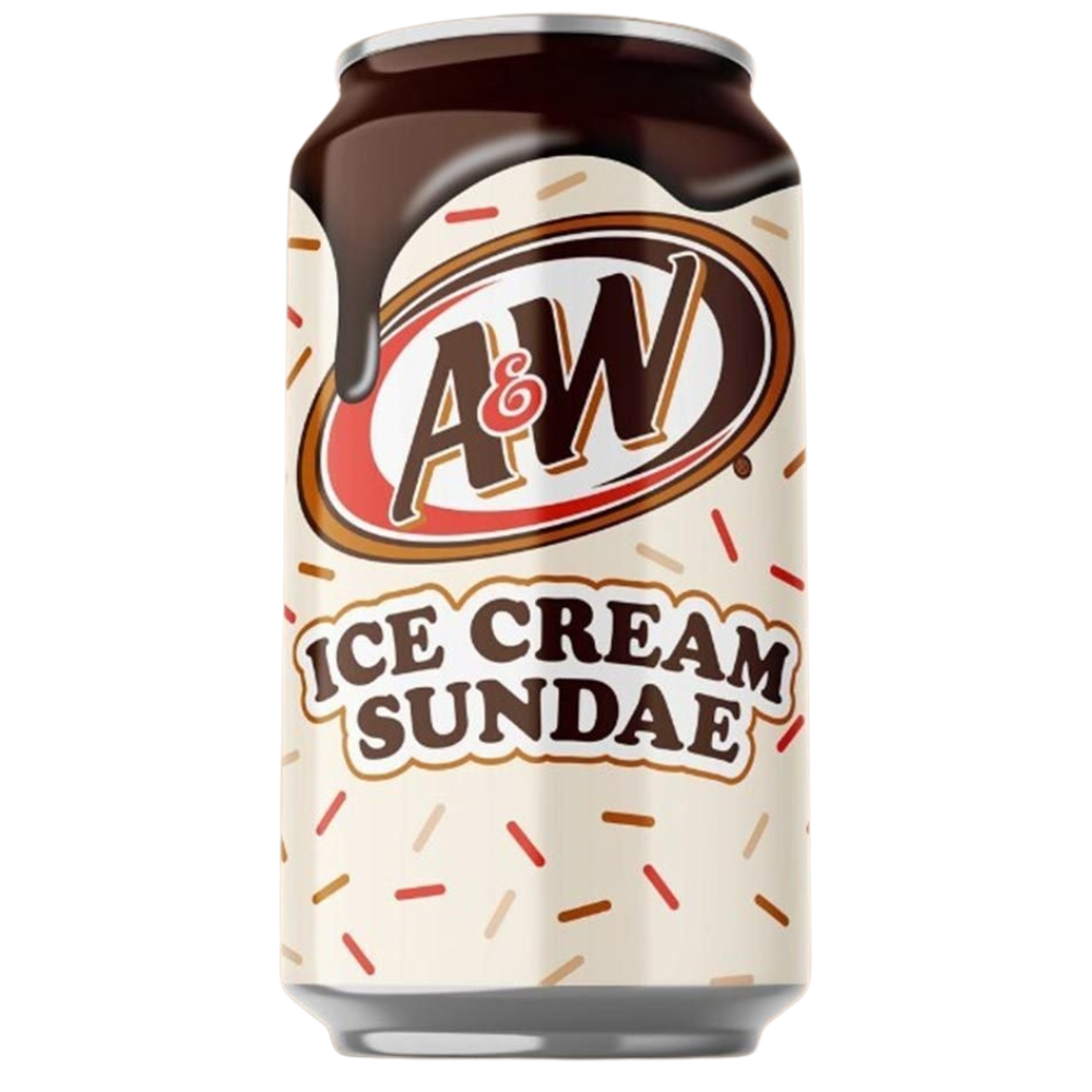 A&W Soda Ice Cream Sundae 12 x 355ml