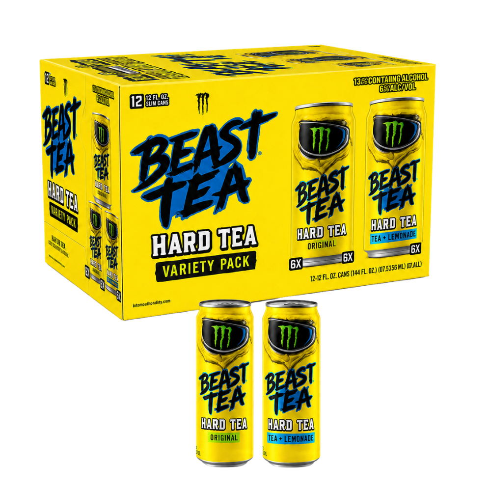 Monster Nasty Beast Tea Variety Pack 12 x 355ml 6%