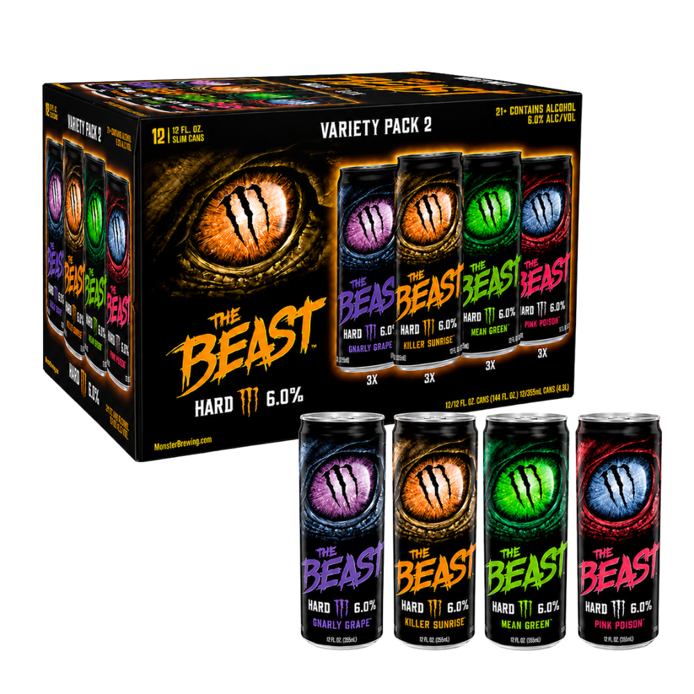 Monster Beast Variety Pack 2 12 x 355ml 6%
