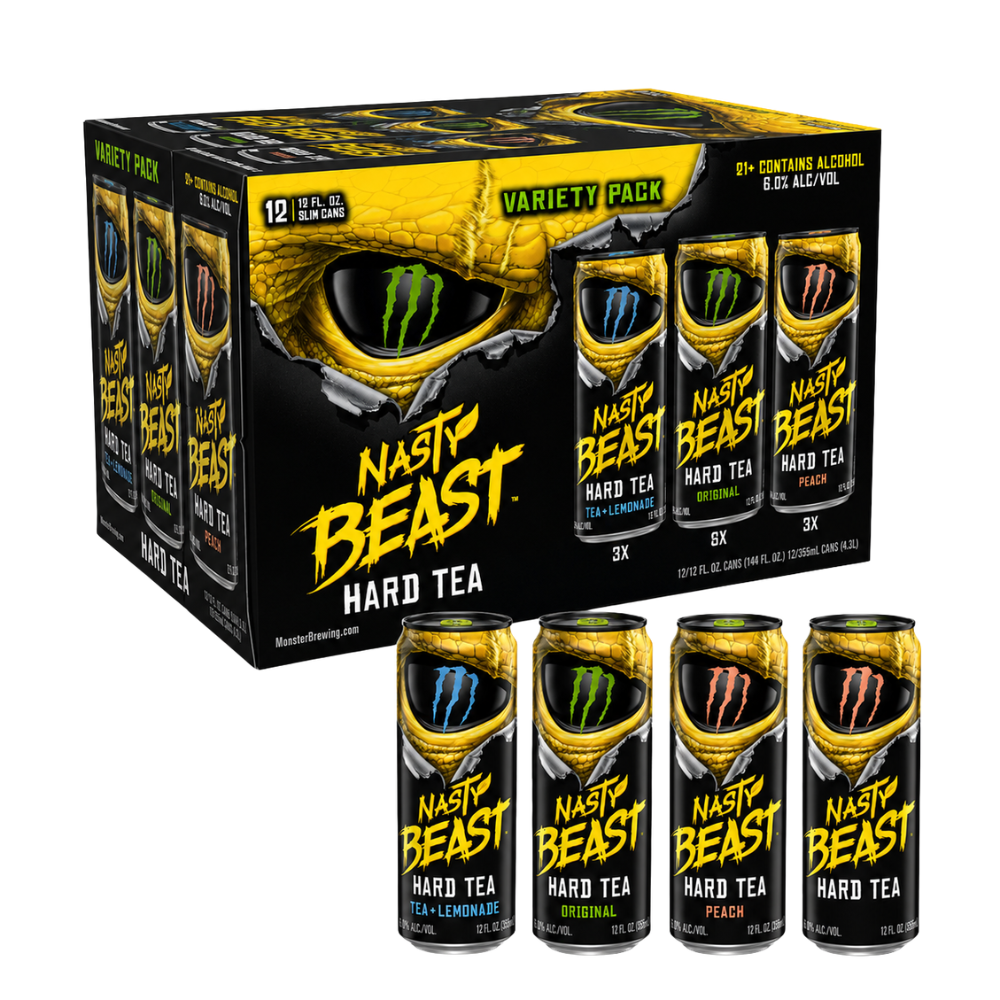 Monster Nasty Beast Variety Pack 12 x 355ml 6%