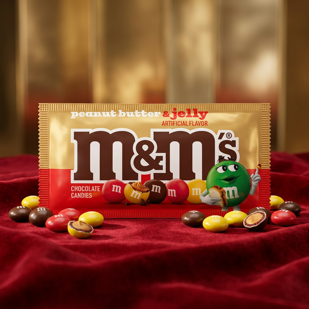M&M's Peanut Butter & Jelly Flavor 24 x 46g