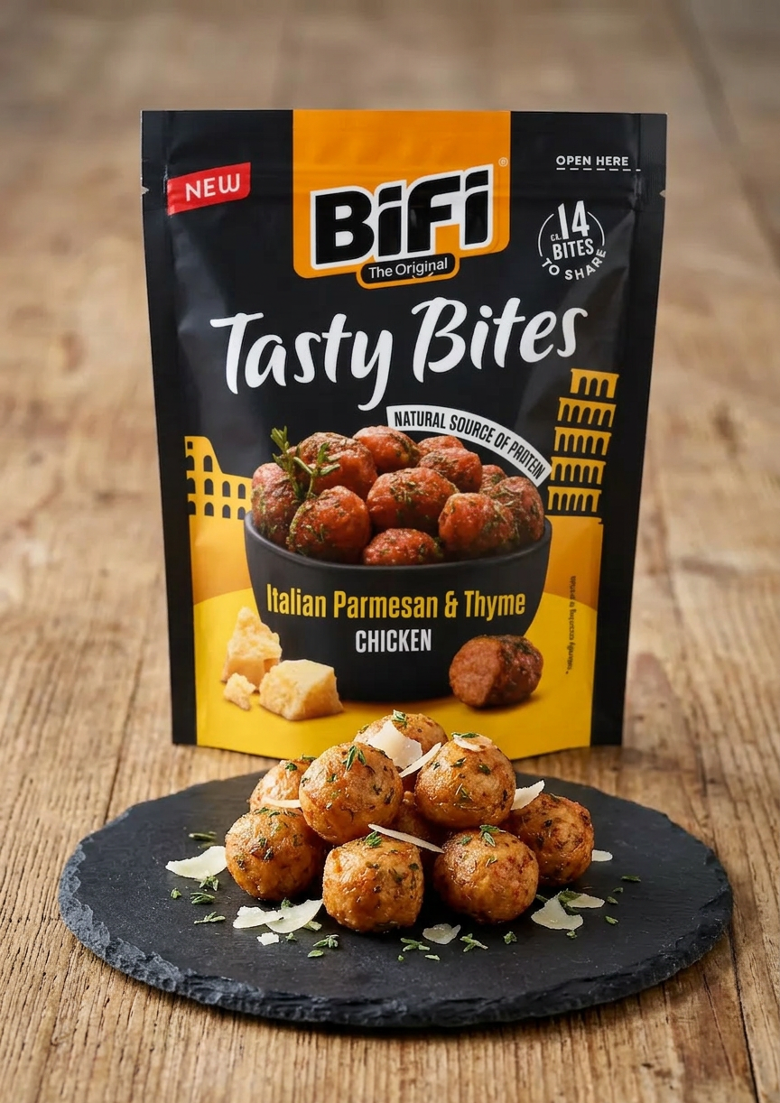 Bifi Tasty Bites Chicken Italian Parmesan Thyme 10 x 50g