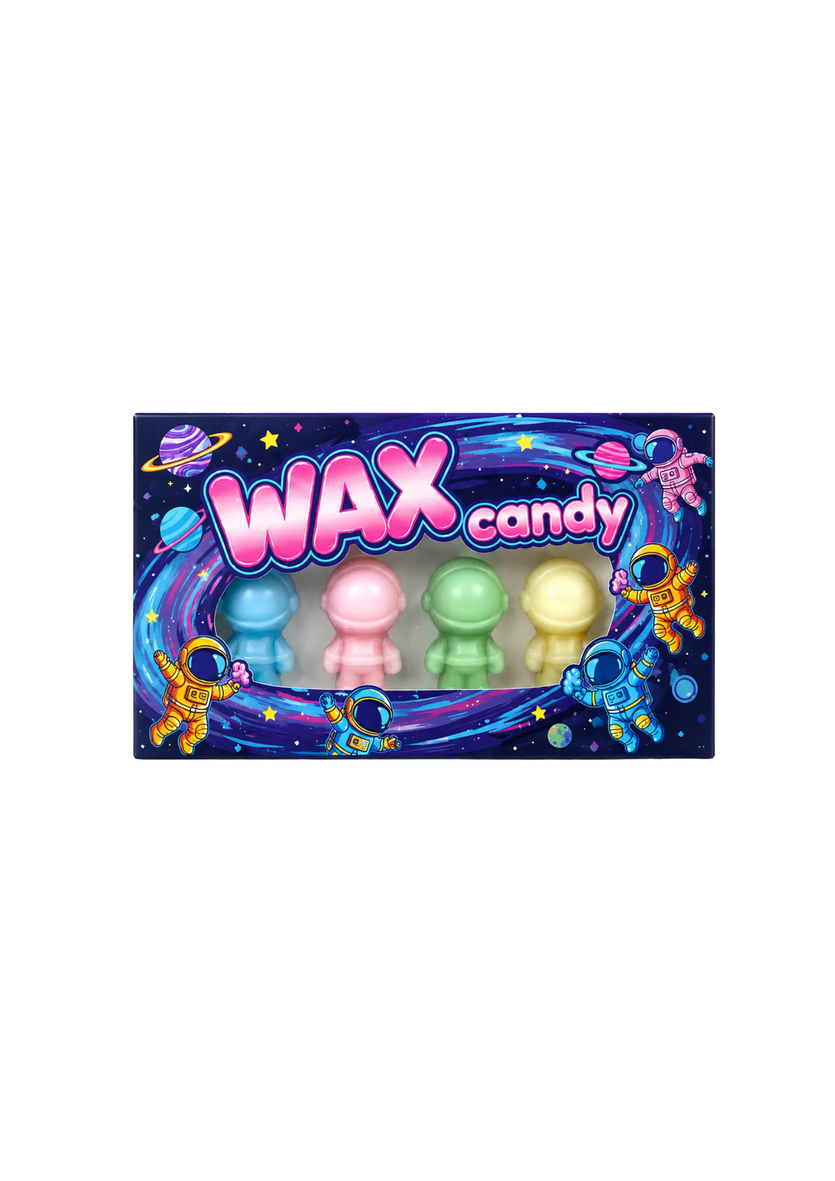 Nubbee Astronauts Wax Candy 12 x 40g