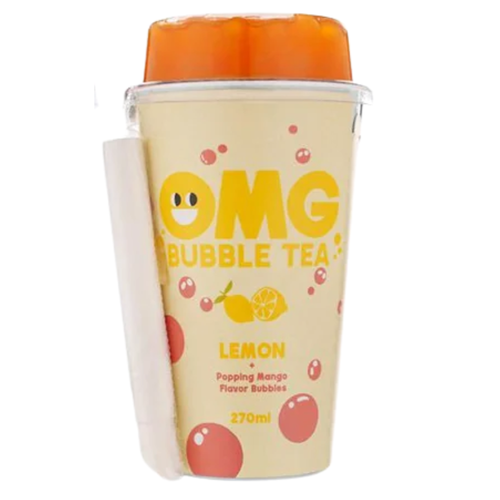 OMG Bubble Tea Lemon and Mango 10 x 270ml