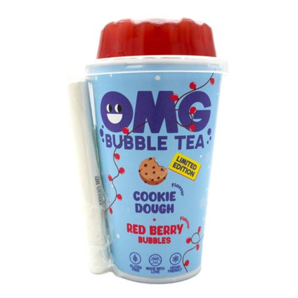 OMG Bubble Tea Cookie Dough & Red Berry 10 x 265ml
