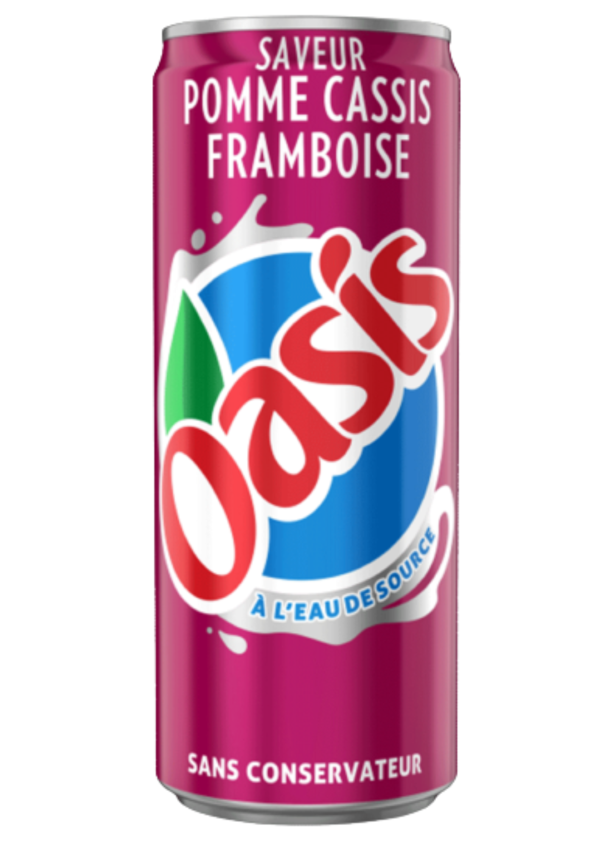 Oasis Apple Blackcurrant & Raspberry 24 x 330ml DDM 2026-10