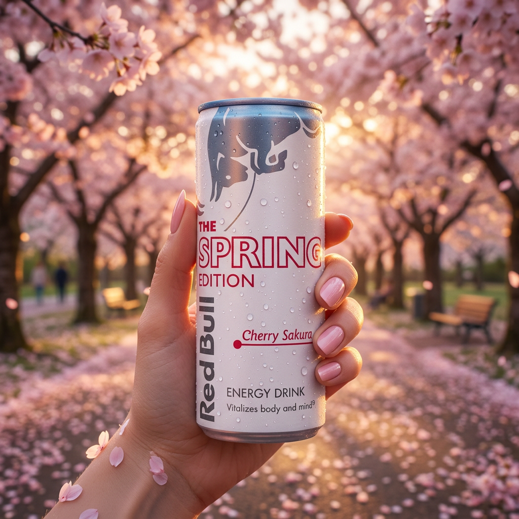 Red Bull Spring Edition Cherry Sakura 24 x 250ml