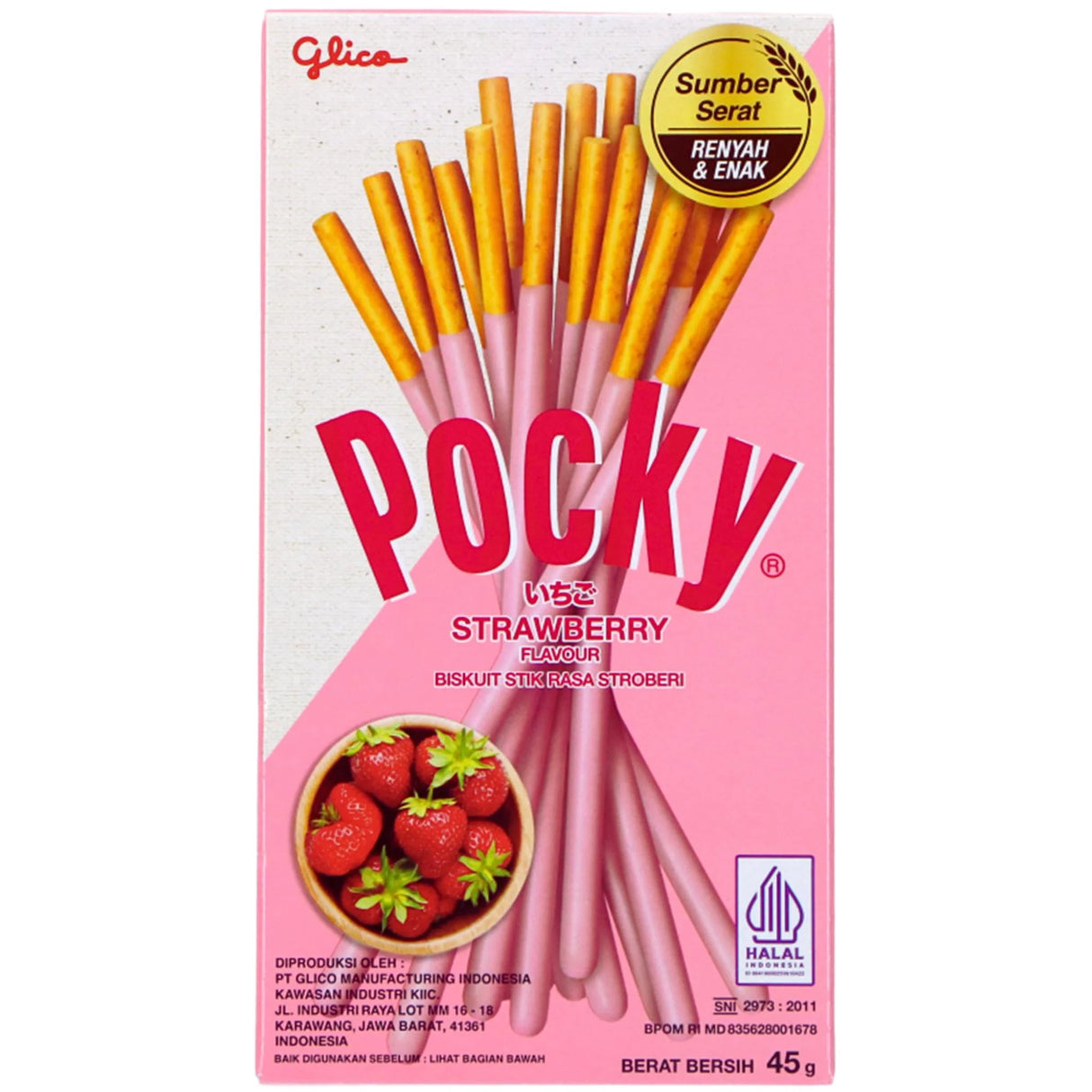 Pocky Strawberry 10 x 45g