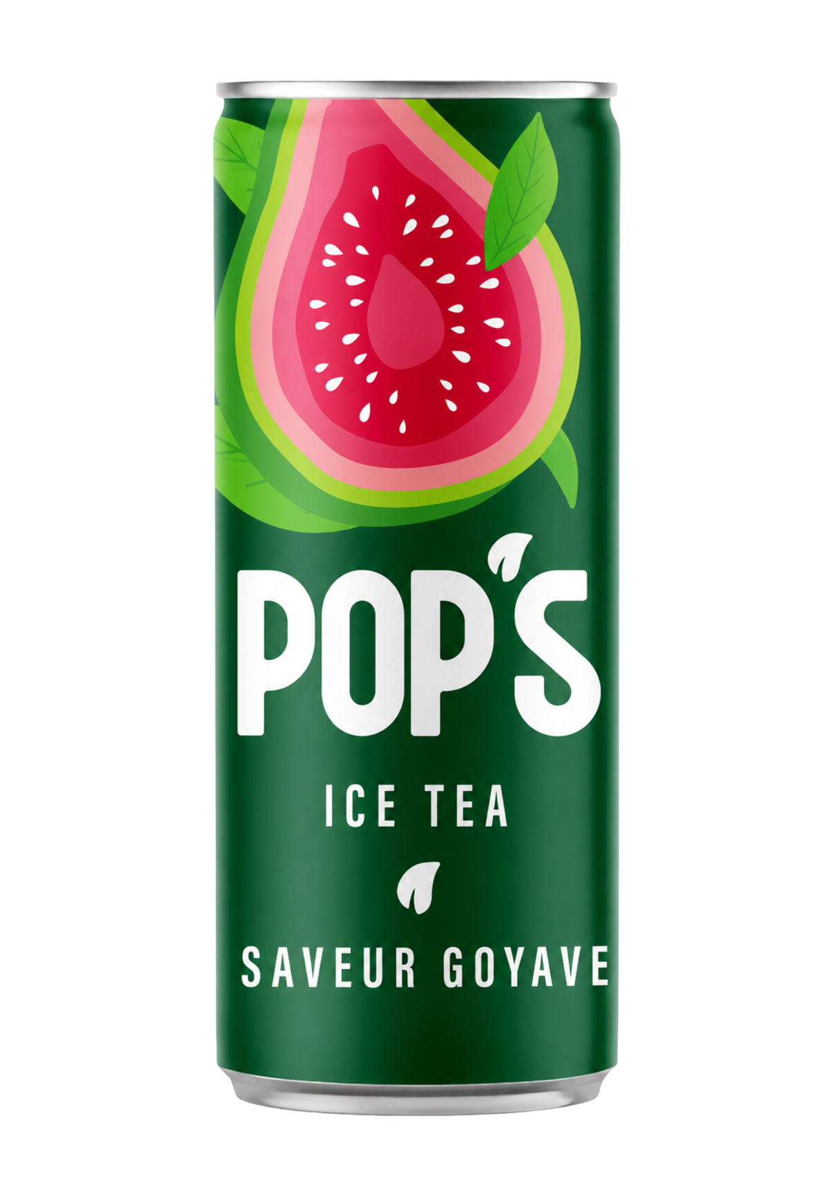 Pop's Ice Tea Guava Can 24 x 330ml