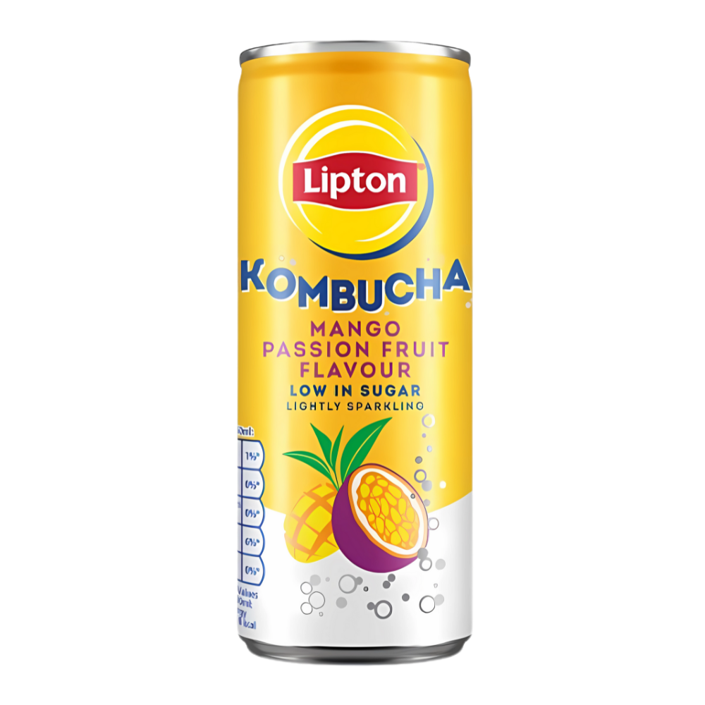 Lipton Kombucha Mango & Passion Fruit 12 x 250ml