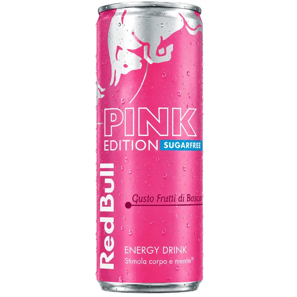 Red Bull Energy Pink Edition Wild Berry Sugarfree 24 x 250ml
