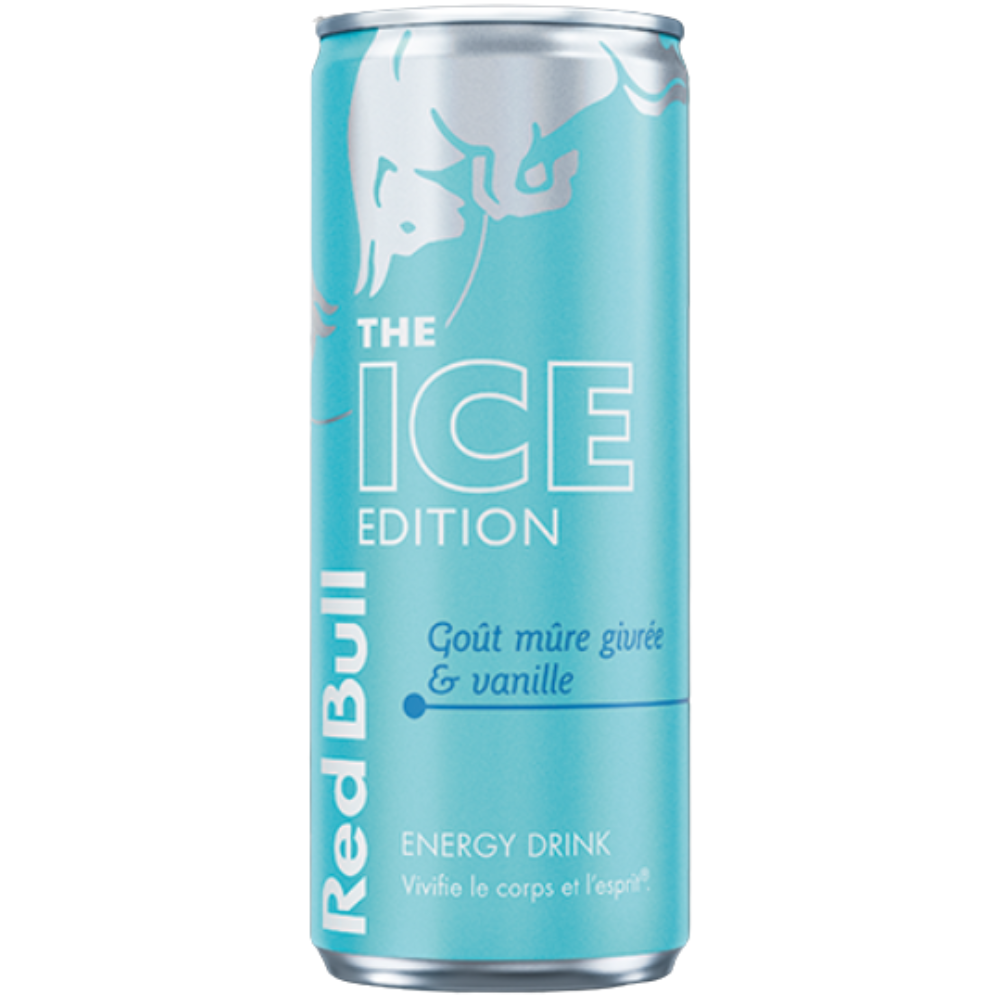 Red Bull The Ice Edition Mûre Givrée et Vanille 24 x 250ml