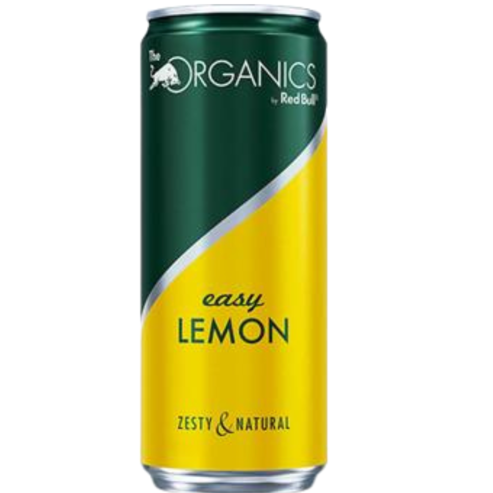 Red Bull Organics Easy Lemon 24 x 330ml