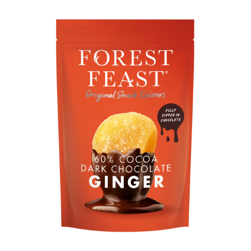 Forest Feast Dark Chocolate Ginger 6 x 130g