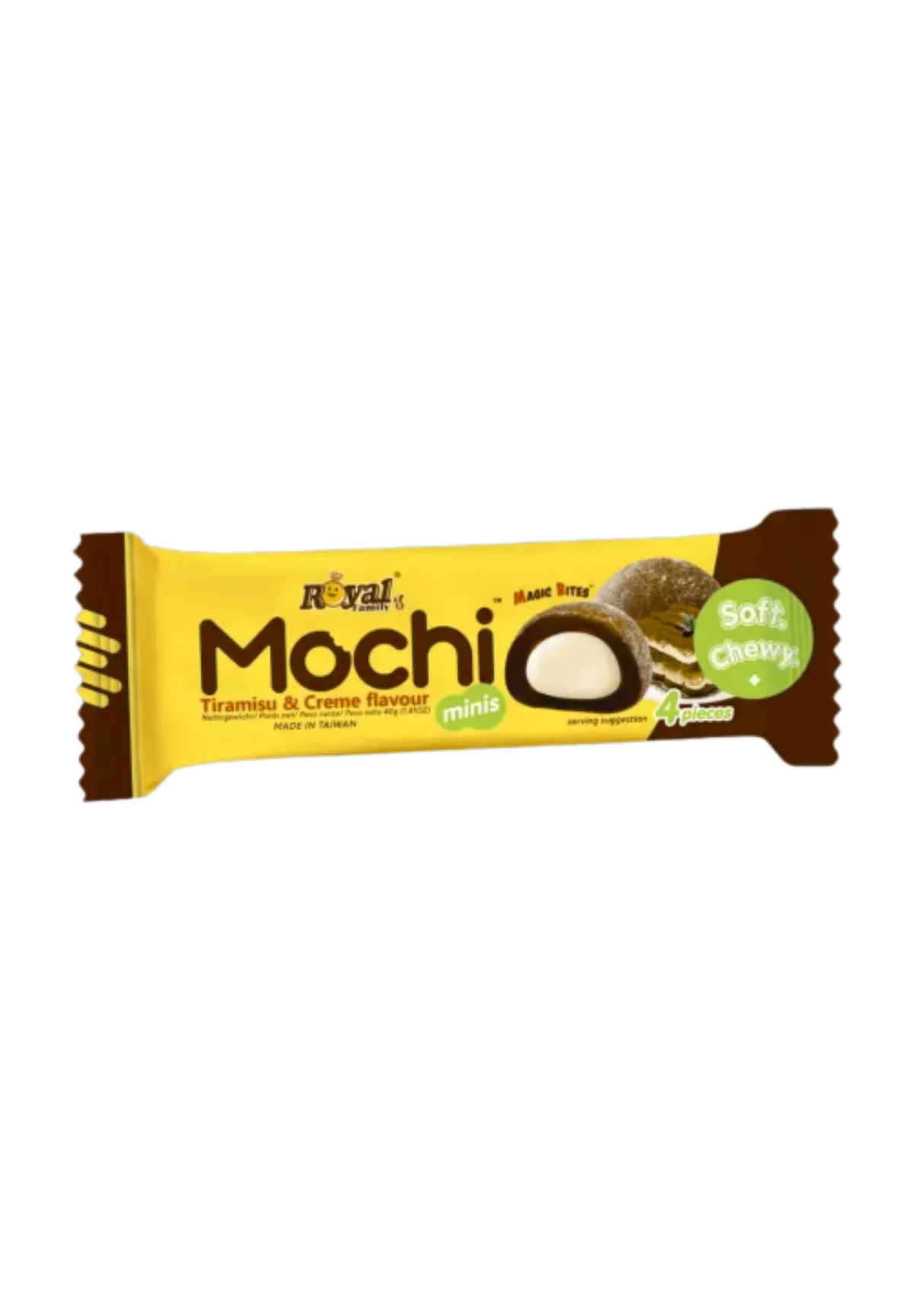 Royal Family Mochi Mini Tiramisu & Cream 12 x 40g