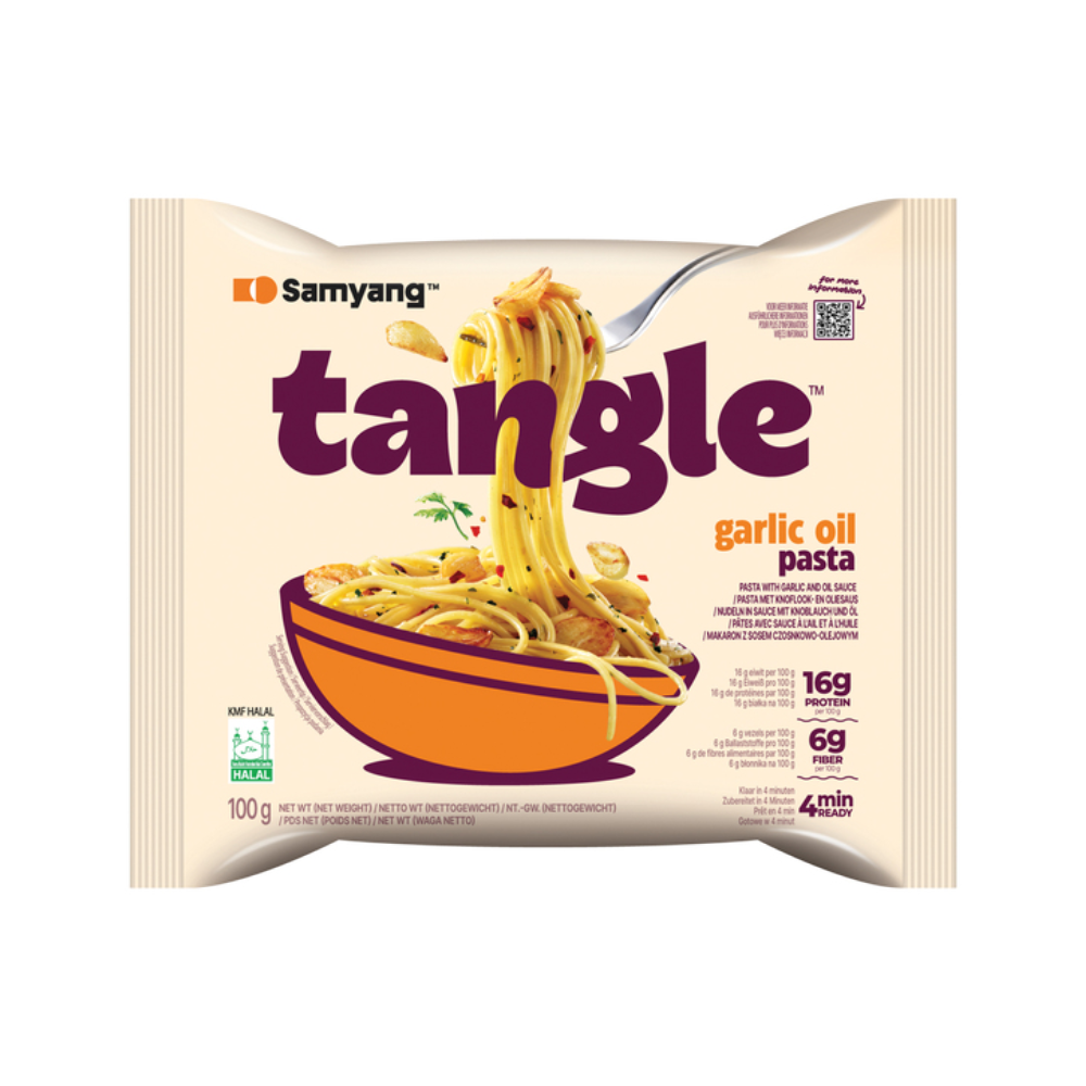 Samyang Tangle Pasta Garlic Oil 20 x 100g DDM 2026-10