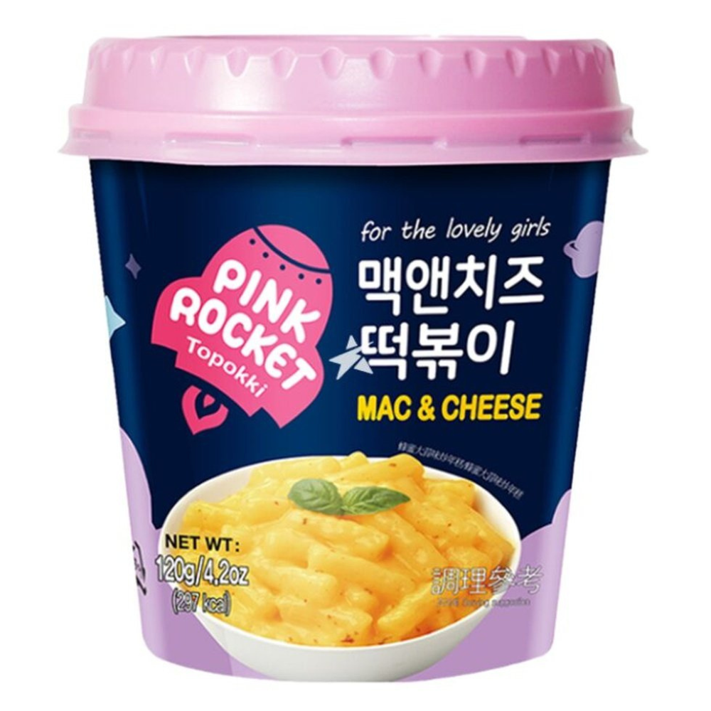 Youngpoong Pink Rocket Cup Topokki Mac & Cheese 30 x 120g