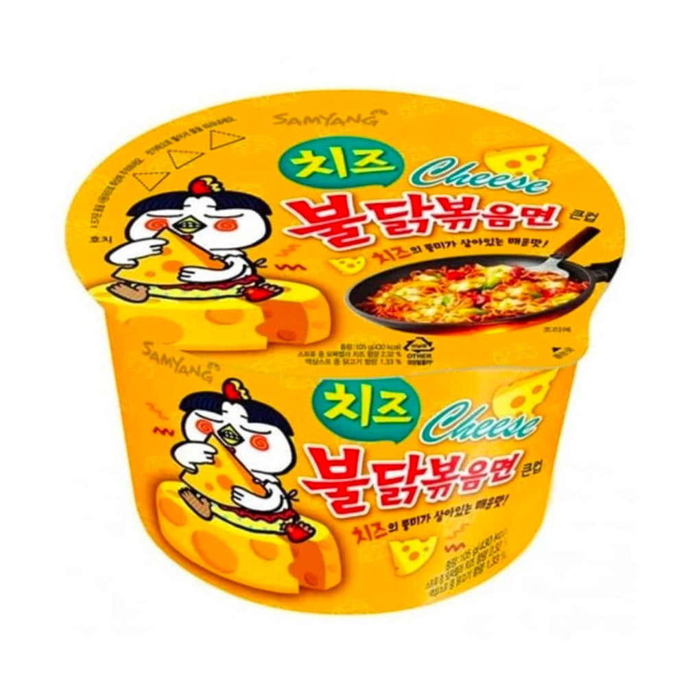 Samyang Hot Chicken Flavor Cheese Bowl 16 x 105g DDM 2026-05