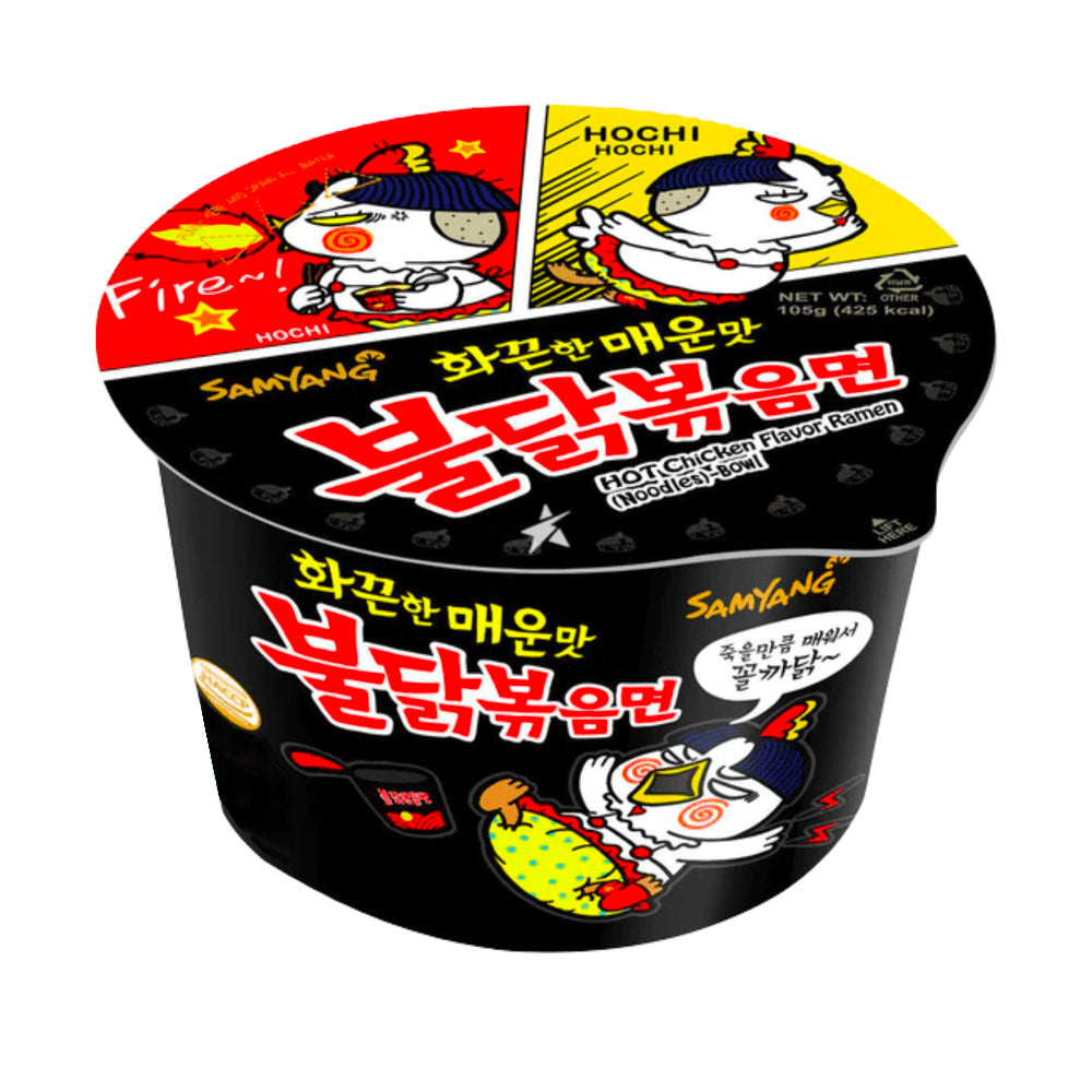 Samyang Ramen Bowl Hot Chicken Spicy 16 x 105g DDM 2026-06